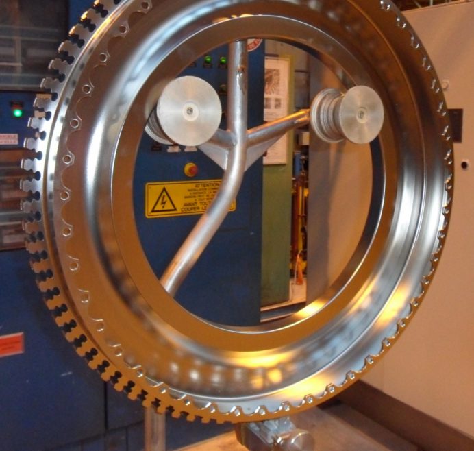 Nettoyage disque de turbine aéronautique