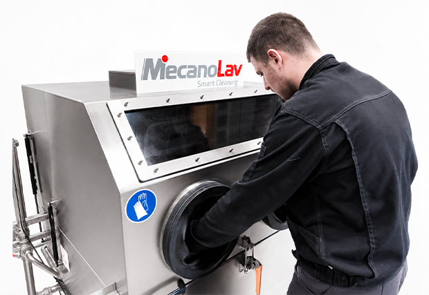 Exemple d'utilisation manuel de la machine de lavage de pièce - ECO